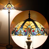 Werfactory® Tiffany Floor Lamp 16 Inch