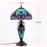 Werfactory® Tiffany Table Lamp 12 Inch