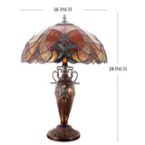 Werfactory® Tiffany Table Lamp 16 Inch