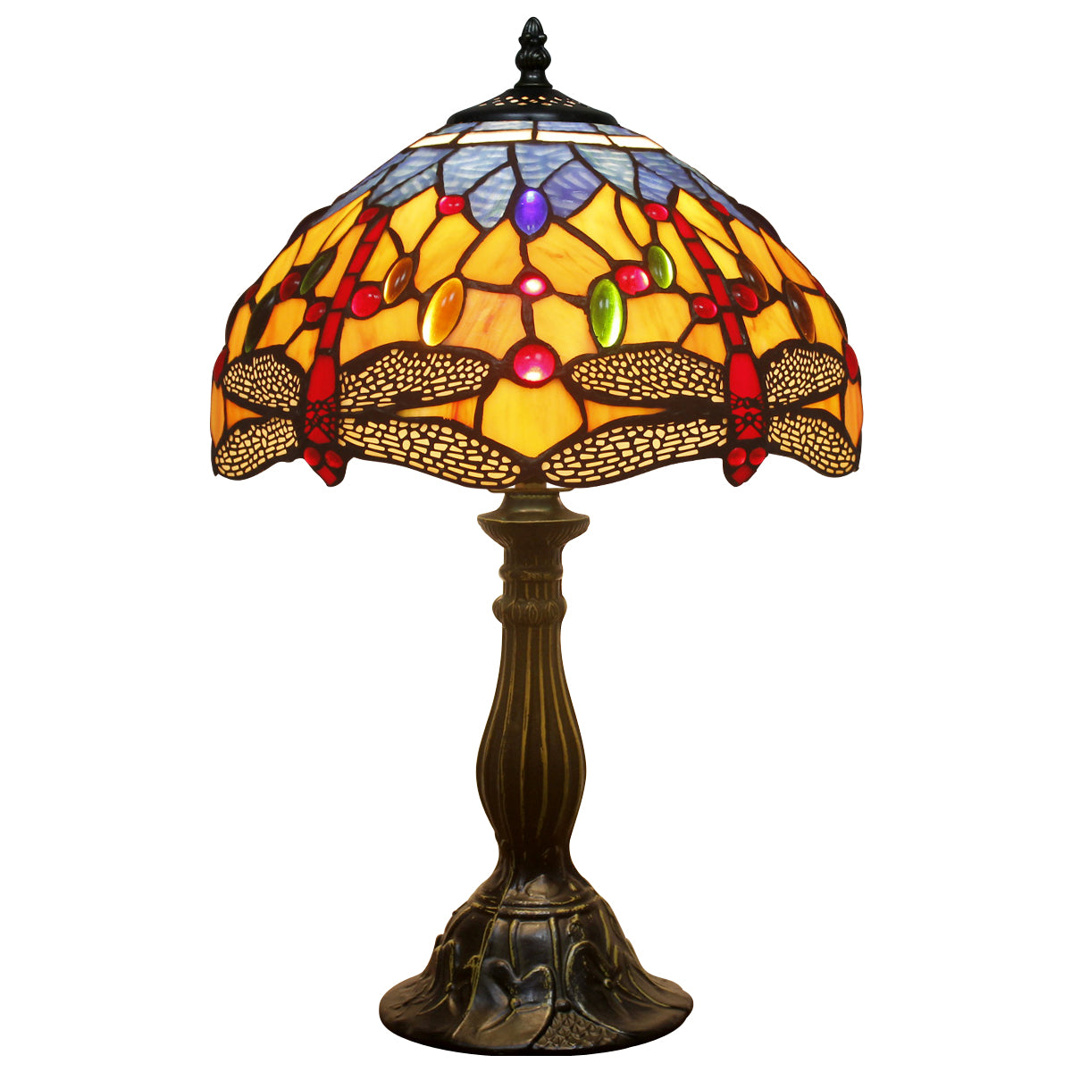 Werfactory® Tiffany Table Lamp 12 Inch