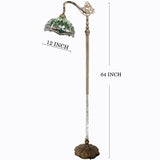 Werfactory® Tiffany Floor Lamp 12 Inch