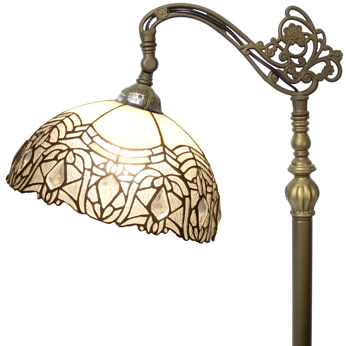 Werfactory® Tiffany Floor Lamp 12 Inch