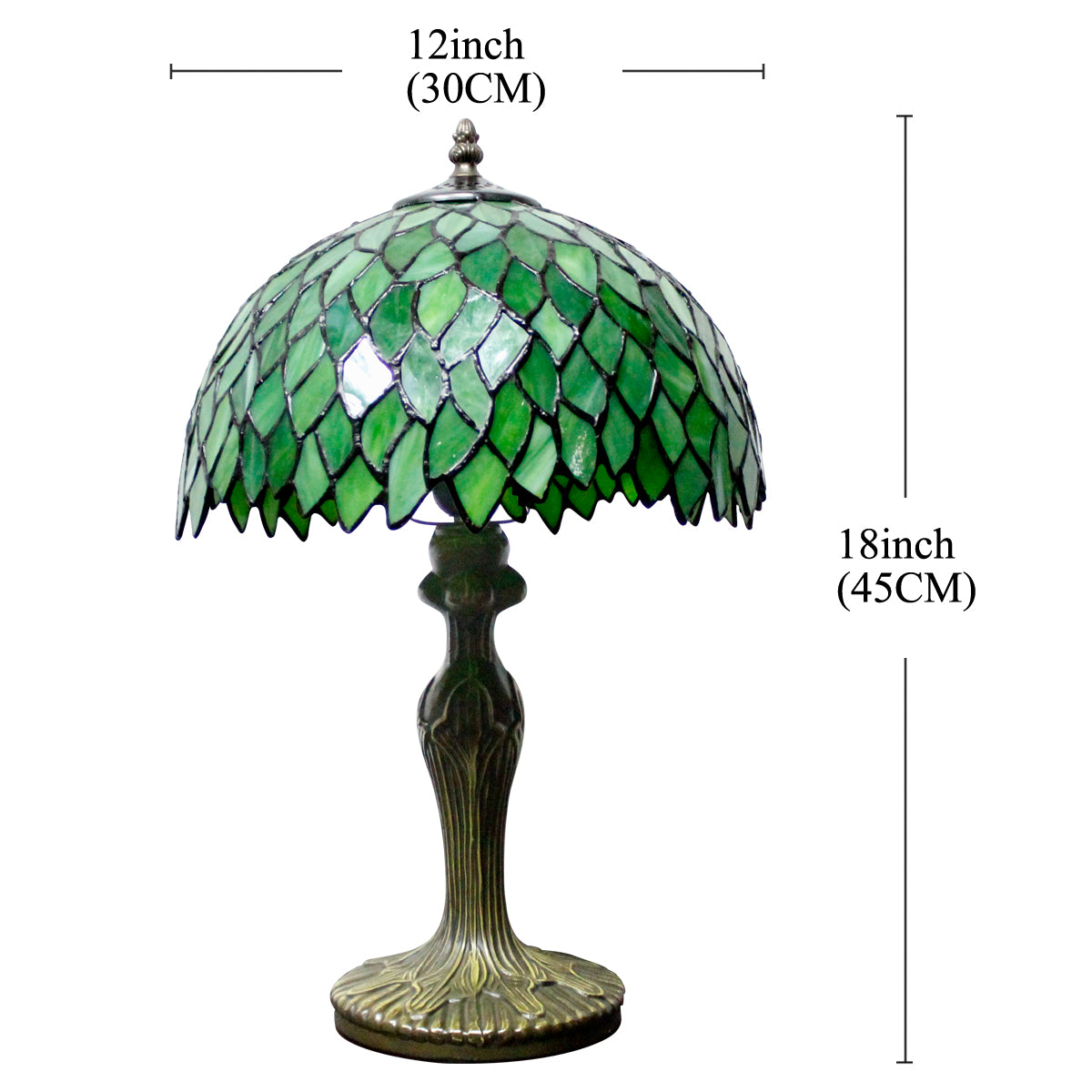 Werfactory® Tiffany Table Lamp 12 Inch