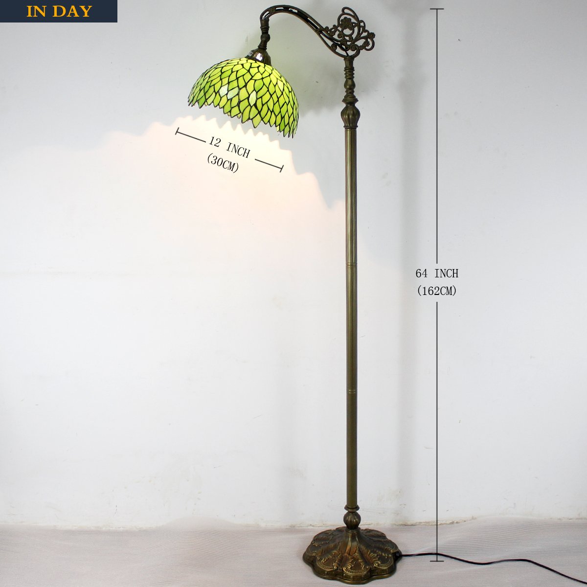Werfactory® Tiffany Floor Lamp 12 Inch