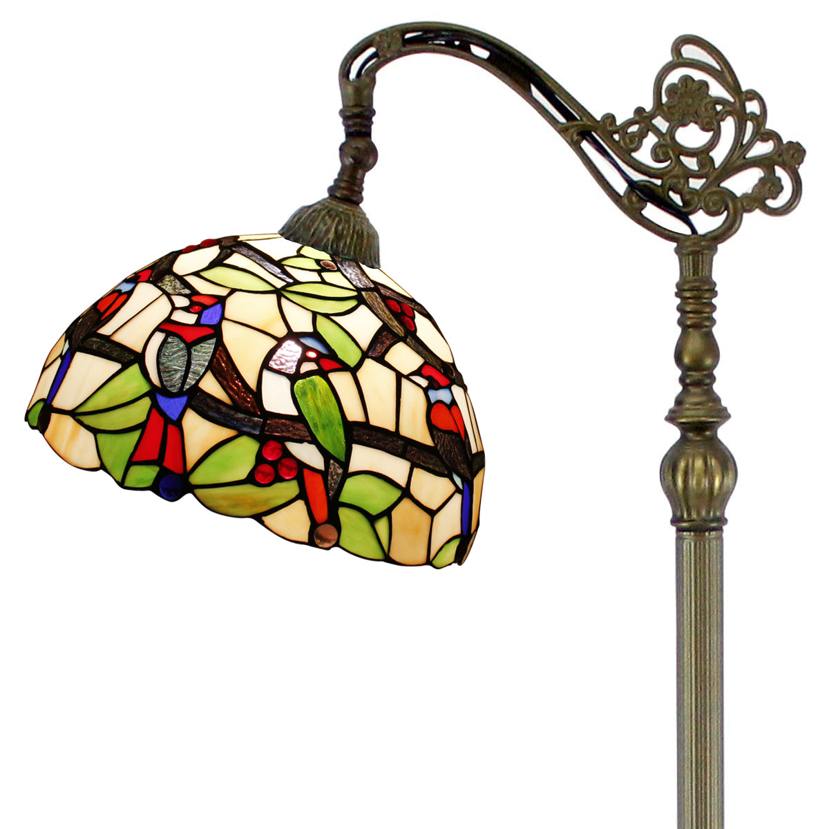 Werfactory® Tiffany Floor Lamp 12 Inch
