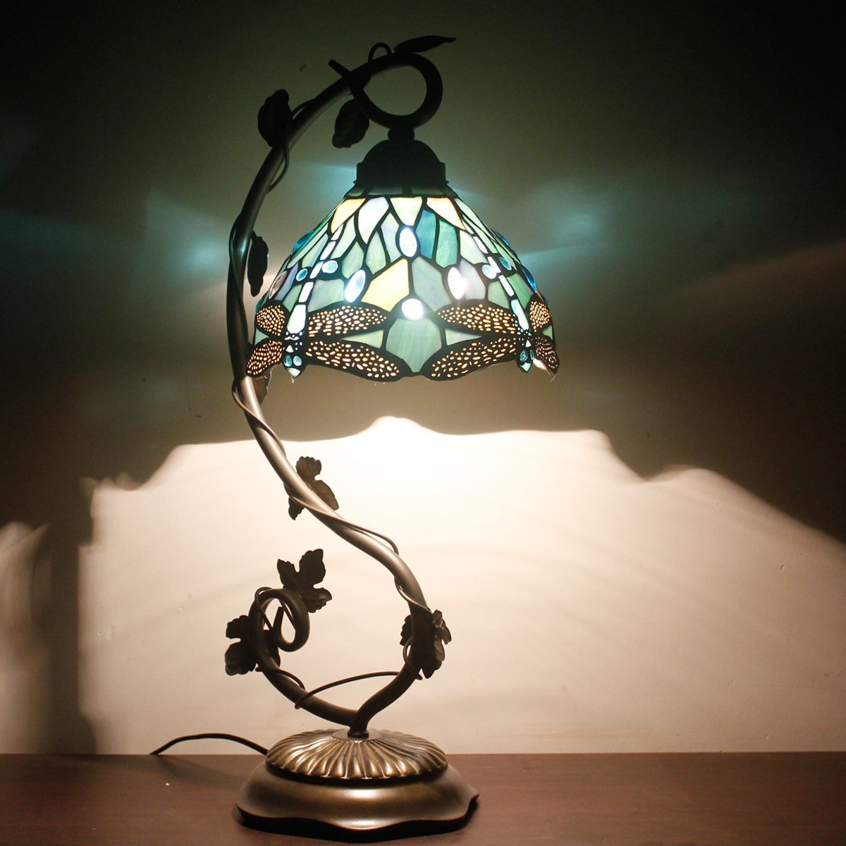 Werfactory® Tiffany Table Lamp 8 Inch