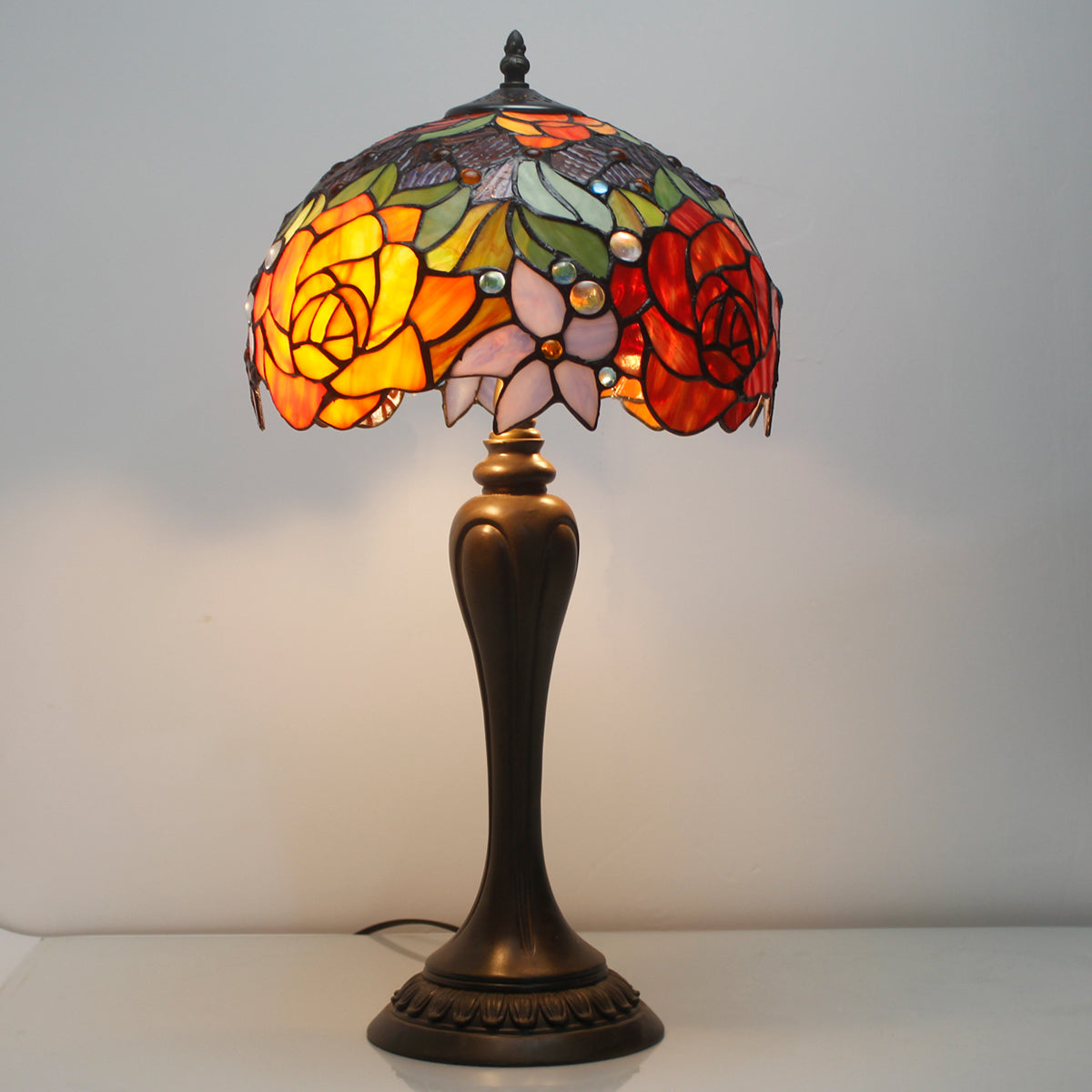 Werfactory® Tiffany Table Lamp 12 Inch