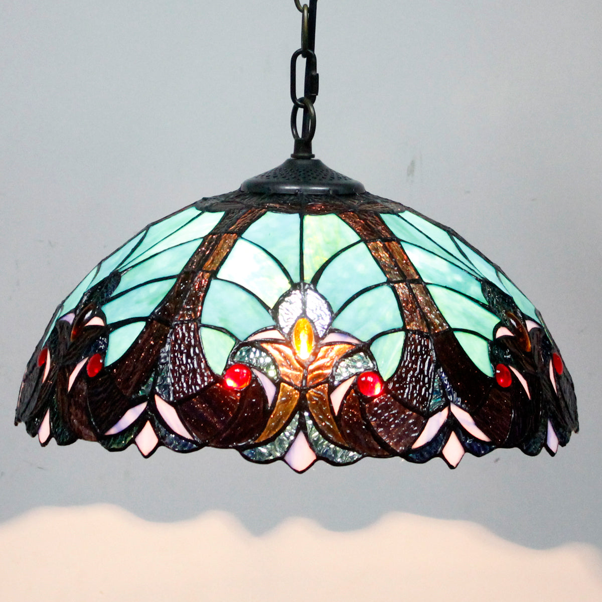 Werfactory® Tiffany Pendant Lamp 16 Inch