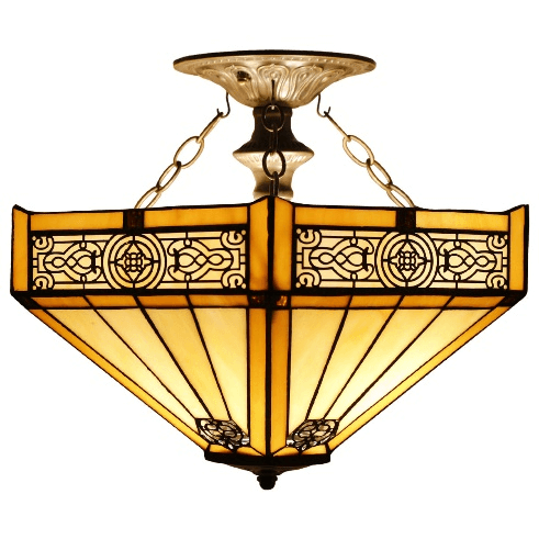 How to Install Tiffany Ceiling Lights