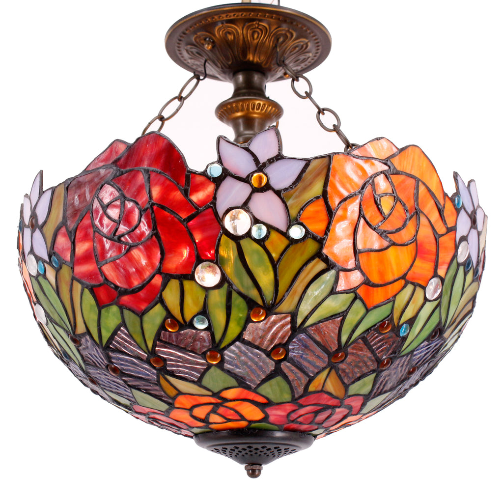 How to install the Tiffany Living Room Ceiling Light?