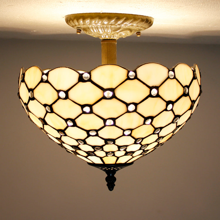 How to choose Flush Ceiling Light Tiffany for my home, how it been produced ?