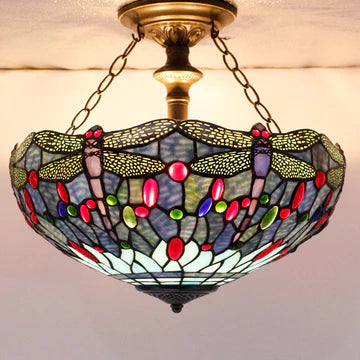 How to Choose Tiffany Flush Mount Ceiling Lights
