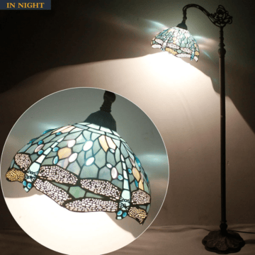 Tiffany Style Dragonfly Lamp Glamour