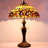 Tiffany Style Lamps Werfactory® Stained Glass Serenity Victorian Desk Light