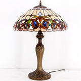Tiffany Style Lamps Werfactory® Stained Glass Serenity Victorian Desk Light