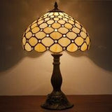 Stained Glass Table Lamp Werfactory® Tiffany Bedside Nightstand Lamp