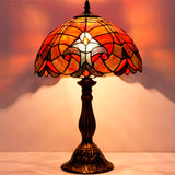 12 inch Stained Glass Lampshade Only Werfactory®  Fit for Tiffany Table Lamp