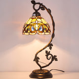 Tiffany Style Lamps Werfactory® Stained Glass Bedside Serentiy Light