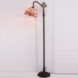 Werfactory®Tiffany Pink Baroque  Arched Lamp Floor Lamp