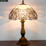 Stained Glass Style Lamp Werfactory® Tiffany Table Desk Reading Light