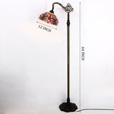 Floor Lamp Base Replacement Only Werfactory® For Tiffany Stained Glass Lampshade