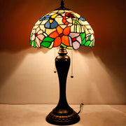 Tiffany Lamps Werfactory® Hummingbird Stained Glass Desk Reading Light