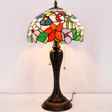 Tiffany Lamps Werfactory® Hummingbird Stained Glass Desk Reading Light