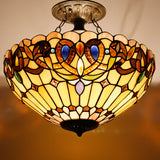 Werfactory® Tiffany Ceiling Lamp 16 Inch