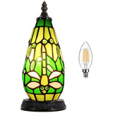 Werfactory® Tiffany Table Lamp Lighthouse Stained Glass Christmas Tree Dragonfly Light