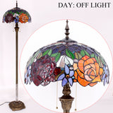 Werfactory® Tiffany Floor Lamp 16 Inch