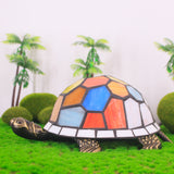 Tiffany Turtle Lamp Werfactory® Small Stained Glass Table Lamp