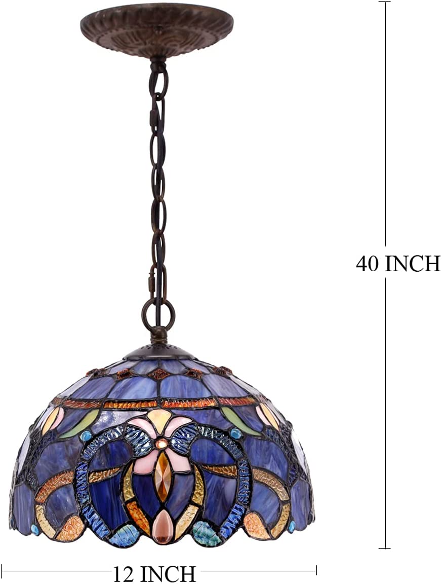 Werfactory® Tiffany Pendant Lamp 12 Inch