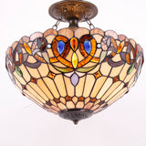 Werfactory® Tiffany Ceiling Lamp 16 Inch