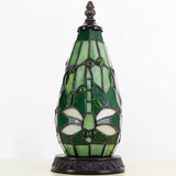 Werfactory® Tiffany Table Lamp Lighthouse Stained Glass Christmas Tree Dragonfly Light