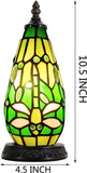 Werfactory® Tiffany Table Lamp Lighthouse Stained Glass Christmas Tree Dragonfly Light