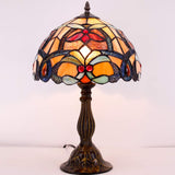 12 inch Stained Glass Lampshade Only Werfactory®  Fit for Tiffany Table Lamp