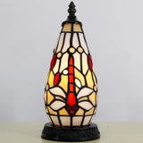 Werfactory® Tiffany Table Lamp Lighthouse Stained Glass Christmas Tree Amber Dragonfly Light