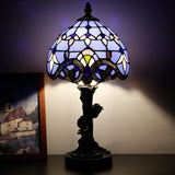 8" Tiffany Lamp Baroque Shade Werfactory® Stained Glass Shade