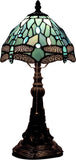 8 Inch Tiffany Lamp Shade Only  Werfactory® Dragonfly Stained Glass lampshade