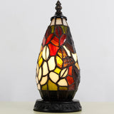 Werfactory® Tiffany Table Lamp Lighthouse Stained Glass Christmas Tree Maple Leaves Light