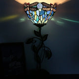 WERFACTORY Small Tiffany Table Lamp 8