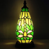 Werfactory® Tiffany Table Lamp Lighthouse Stained Glass Christmas Tree Dragonfly Light