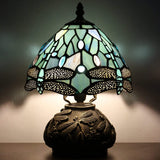 Werfactory® Rustic Tiffany Style Night Light with 8