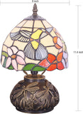 8" Tiffany Hummingbird Lampshade Werfactory® Stained Glass Lampshade
