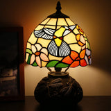 8" Tiffany Hummingbird Lampshade Werfactory® Stained Glass Lampshade