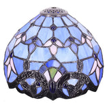 8" Tiffany Lamp Baroque Shade Werfactory® Stained Glass Shade