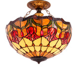 Werfactory® Tiffany Ceiling Lamp 16 Inch