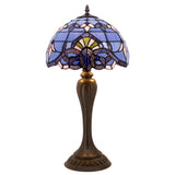 Tiffany Table  Lamp Werfactory® Stained Glass Bedside Lamp