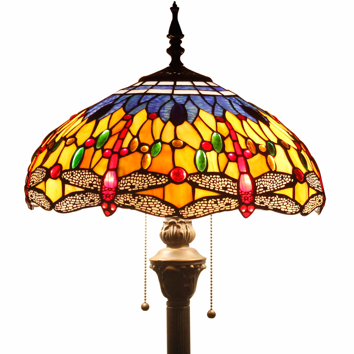 Werfactory® Tiffany Floor Lamp 16 Inch