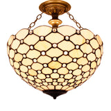 Werfactory® Tiffany Ceiling Lamp 16 Inch